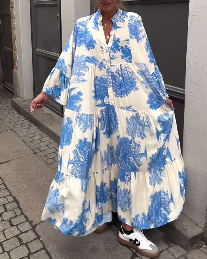 Tiril® | Lang bølgende kjole