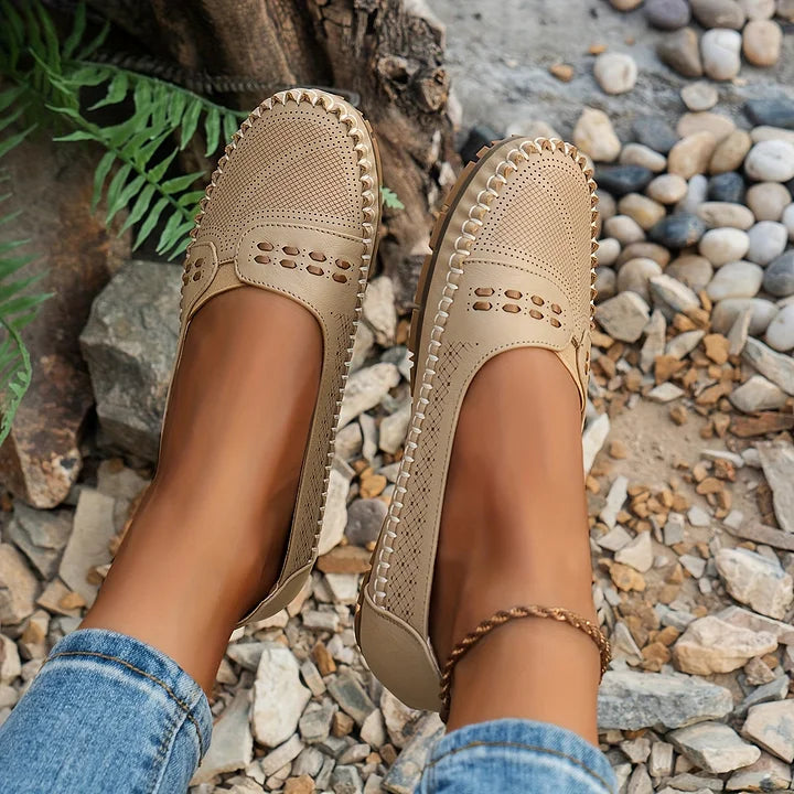 Nanna® | Åndbare Vintage-Ballerinas