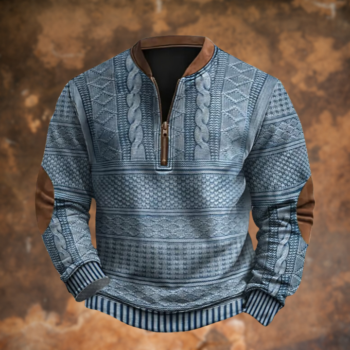 Anders® | Sweatshirt med lynlås