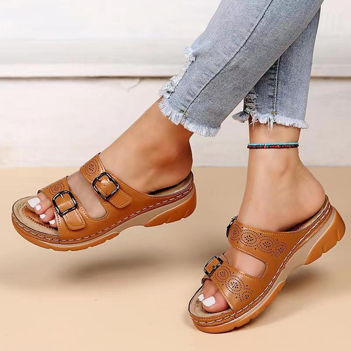 Ina® | Orthopædiske Ledersandaler