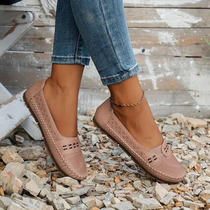 Nanna® | Åndbare Vintage-Ballerinas