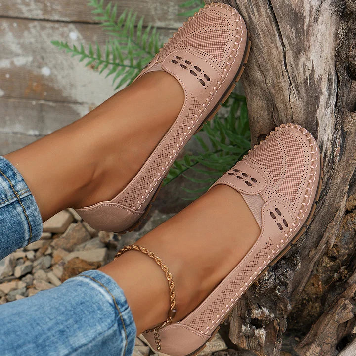 Nanna® | Åndbare Vintage-Ballerinas