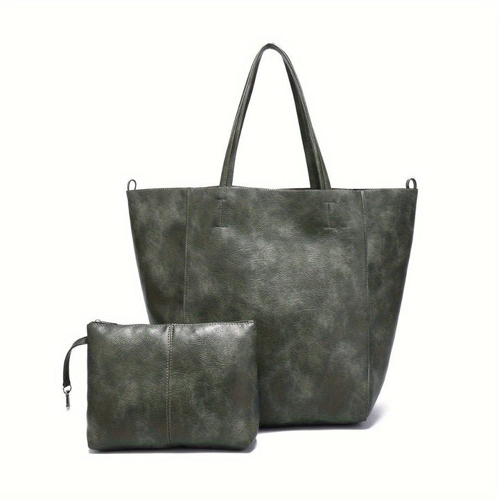 Renee | Vintage-Inspired Soft Tote Bag with Large Capacity