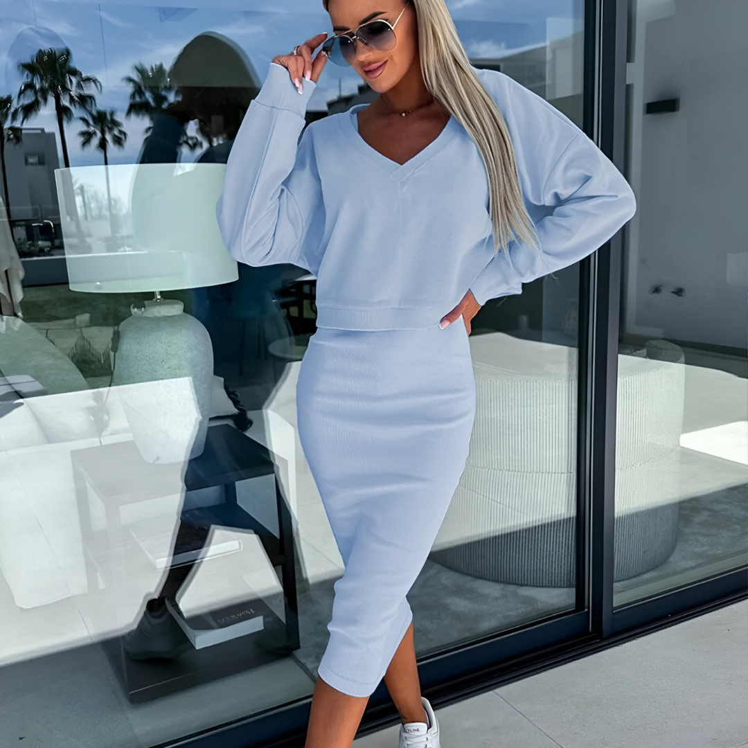 Oline® | VESTE MED TOP OG KJOL