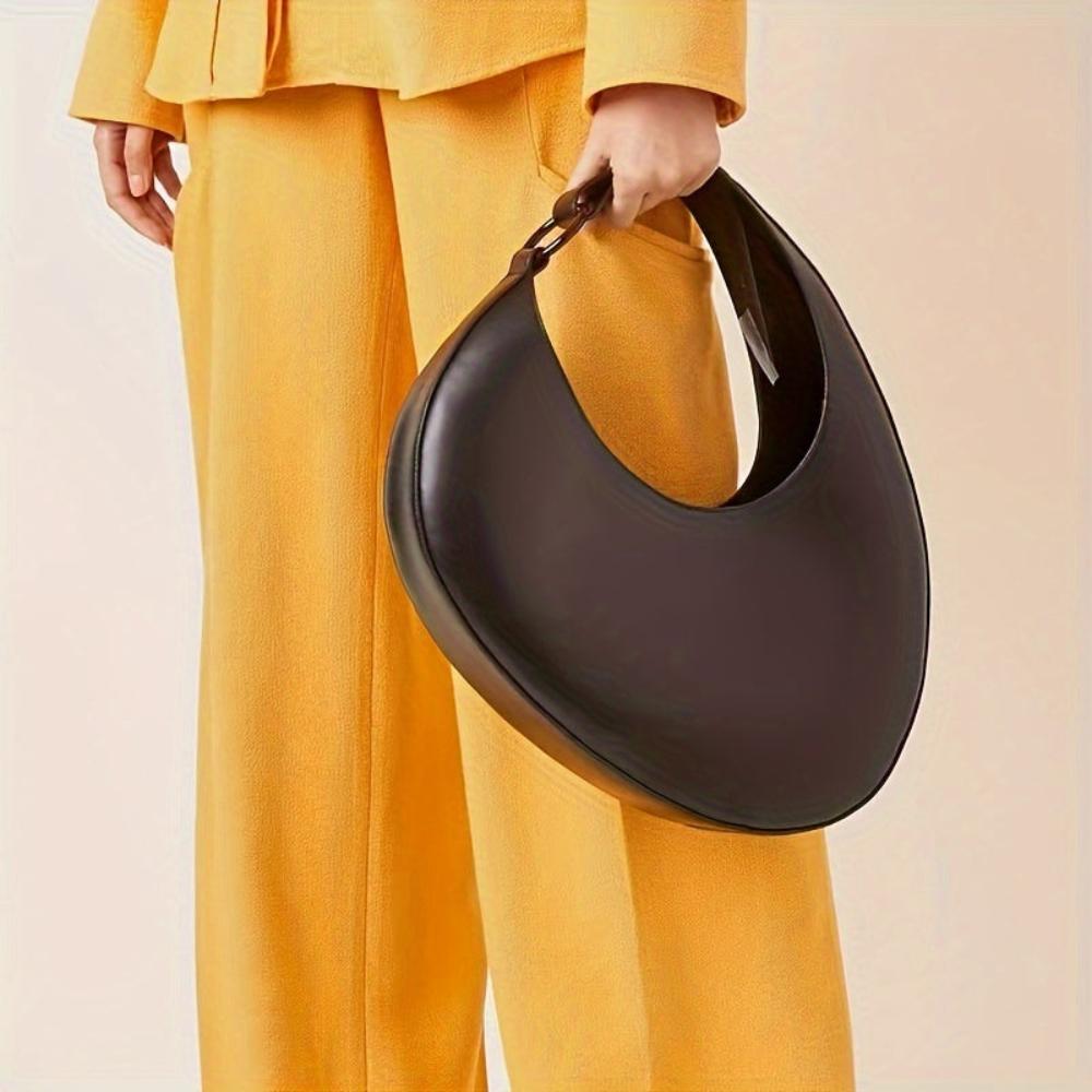 Maeve | Stilfulde ensfarvede hobo-tasker
