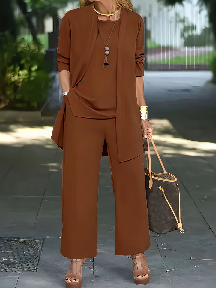 Thea® | Stilfuld Chic Tre-delt Sæt