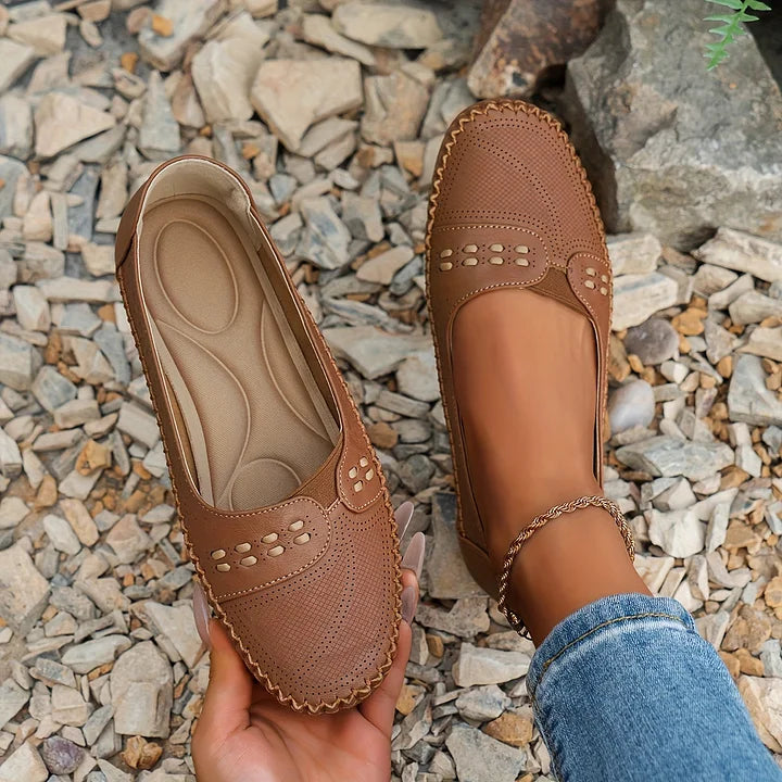 Nanna® | Åndbare Vintage-Ballerinas