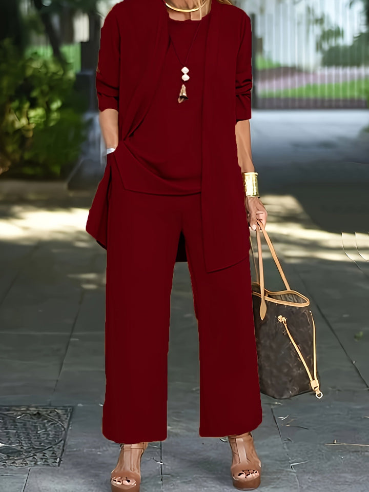 Thea® | Stilfuld Chic Tre-delt Sæt