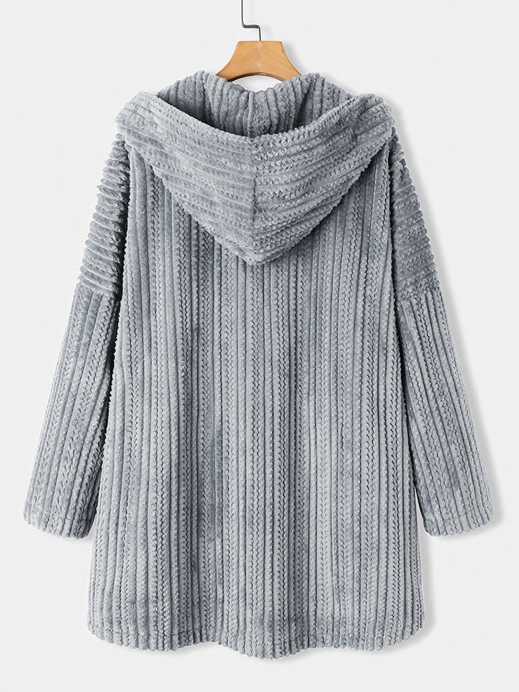 Elly® | Vinterfrakke med revers