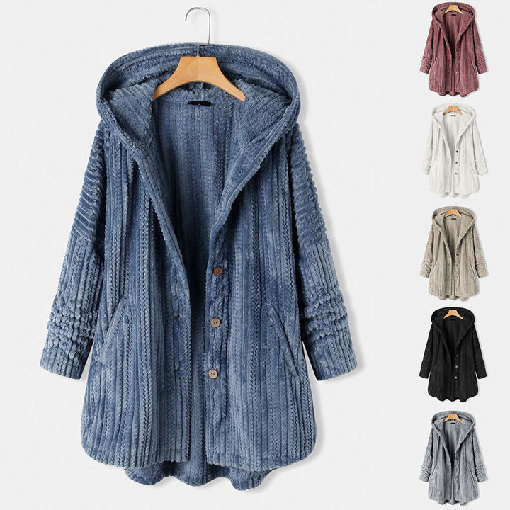 Elly® | Vinterfrakke med revers