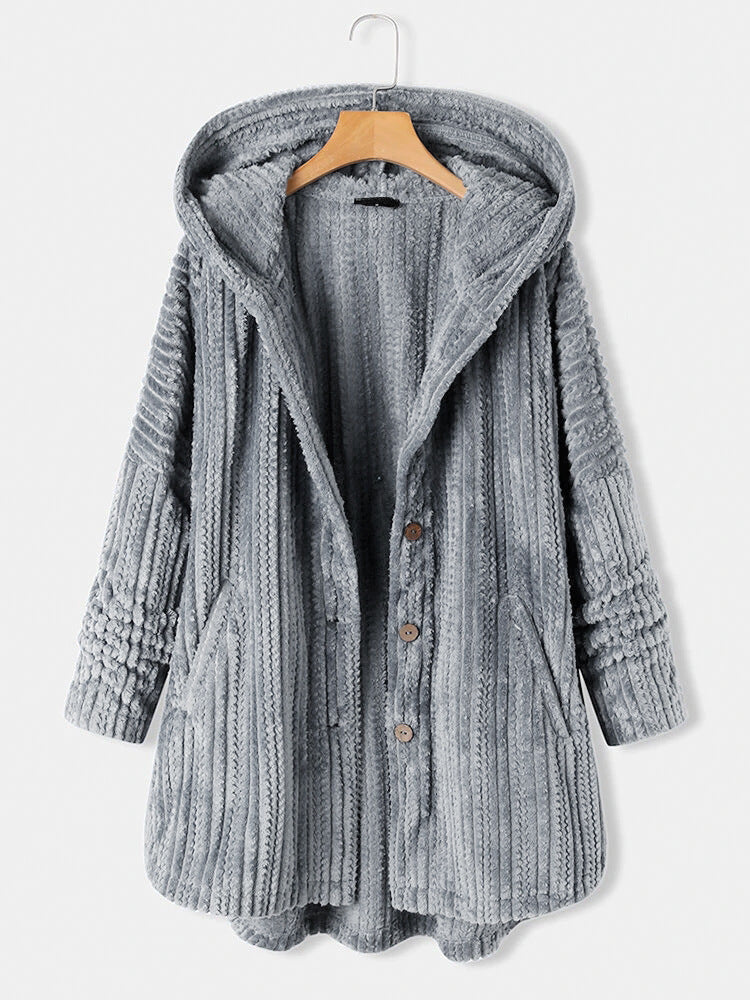 Elly® | Vinterfrakke med revers