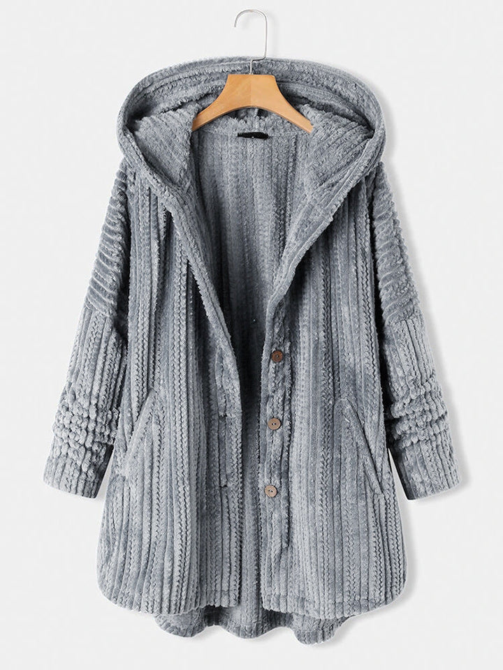 Elly® | Vinterfrakke med revers