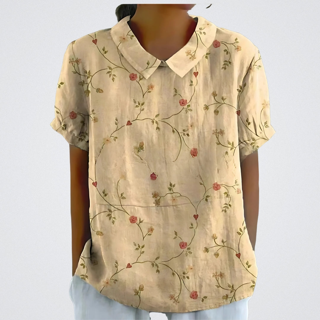 Lea® | Blomstret skjorte