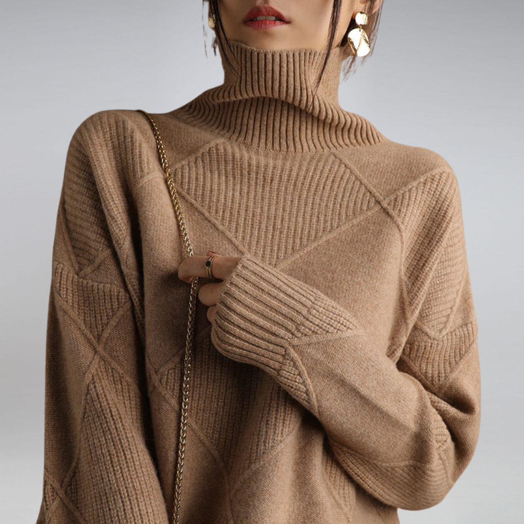 Fenja® | Behagelig Rullekrave Sweater