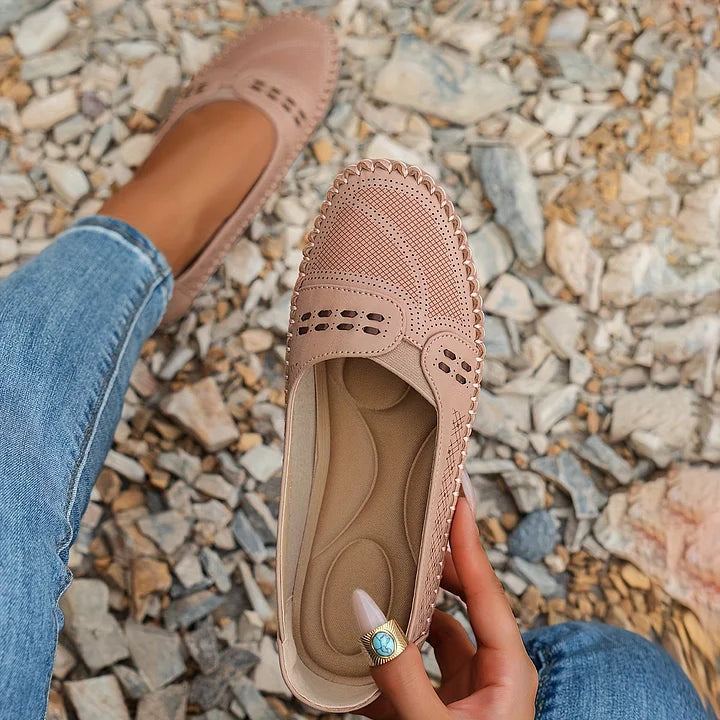 Nanna® | Åndbare Vintage-Ballerinas