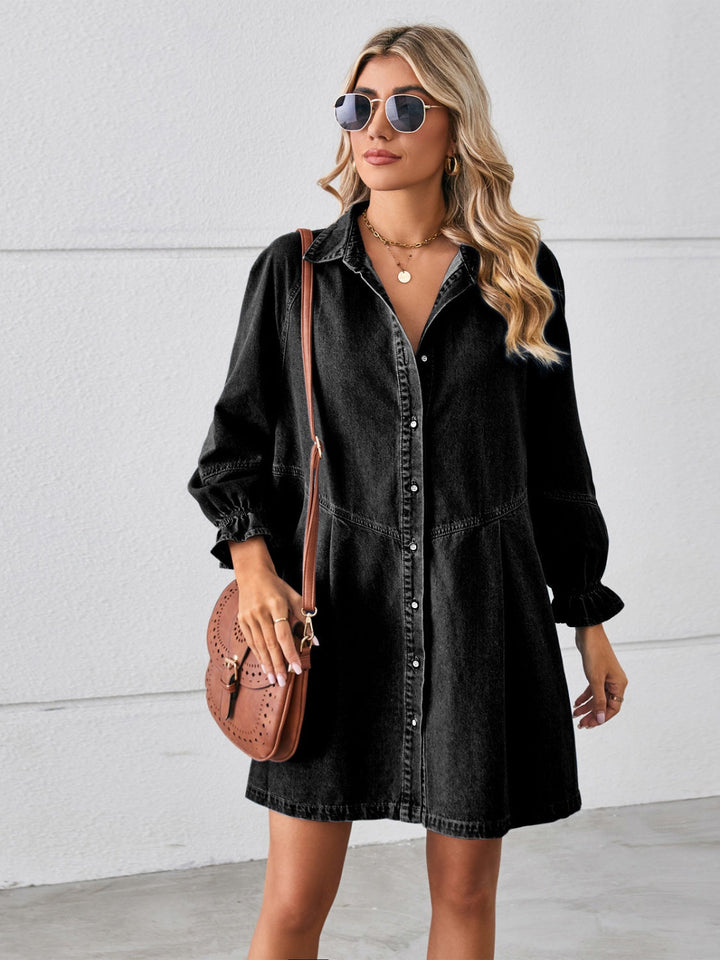 Solvei® | Denimkjole med knapper