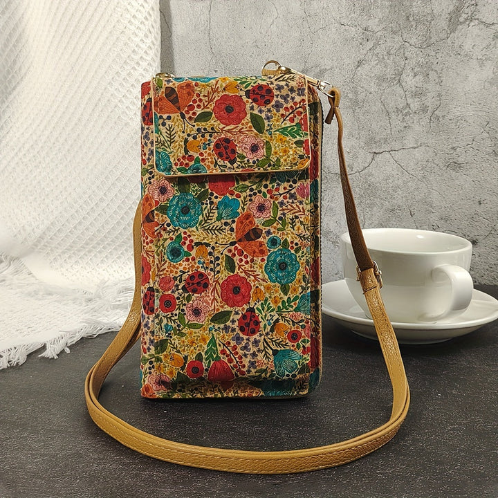Lilla | Bohemian Floral Crossbody Bag