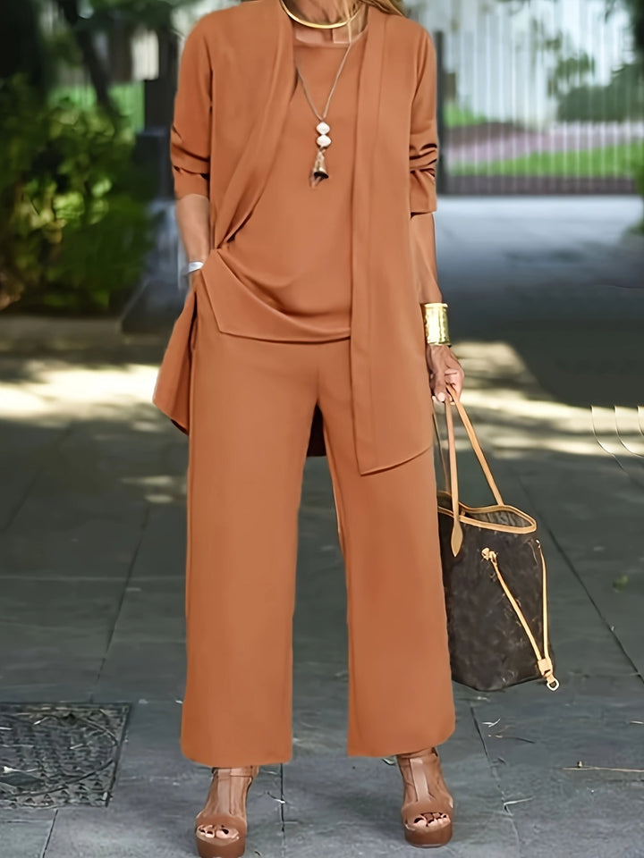 Thea® | Stilfuld Chic Tre-delt Sæt