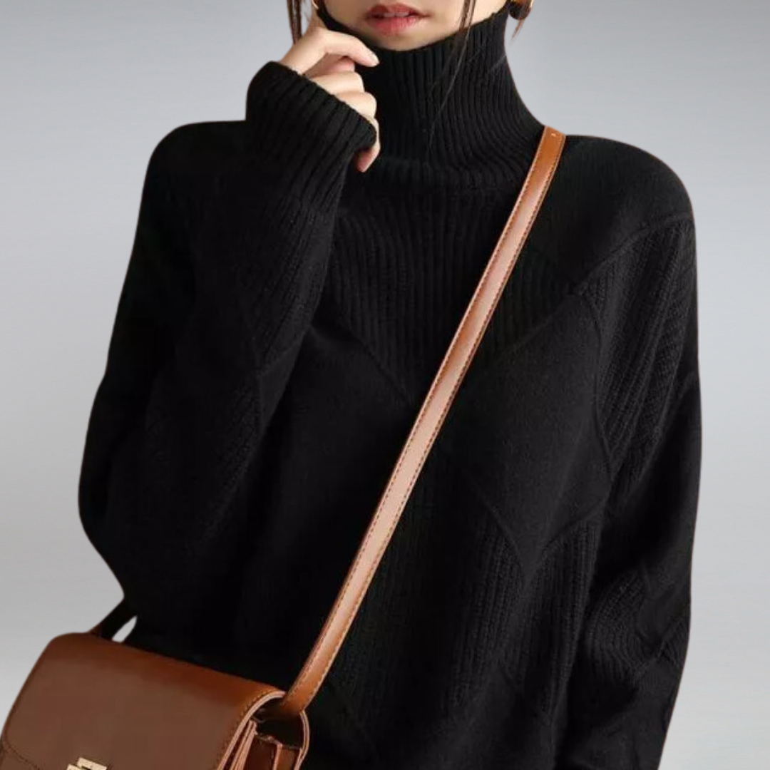 Fenja® | Behagelig Rullekrave Sweater