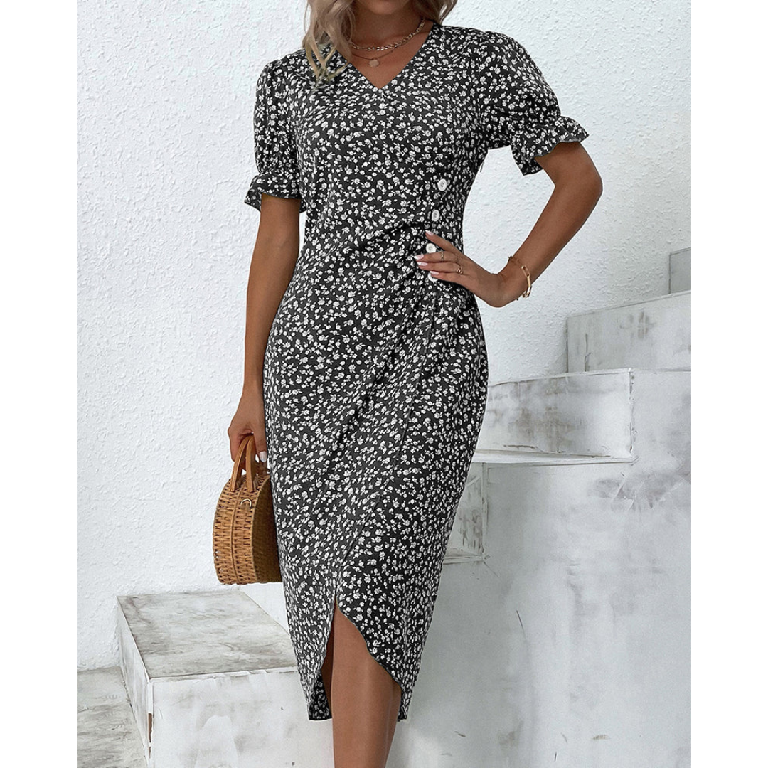 Birgitte® | Flatterende Wrap Kjole