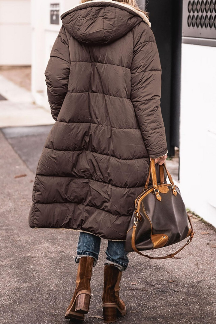 Johna® | Luksuriøs Vendbar Sherpa-Kappe