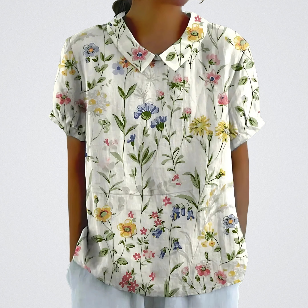 Lea® | Blomstret skjorte