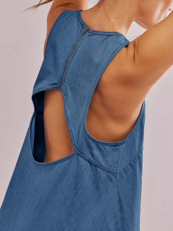 Ingelise® | Boho Denim Sommerkjole