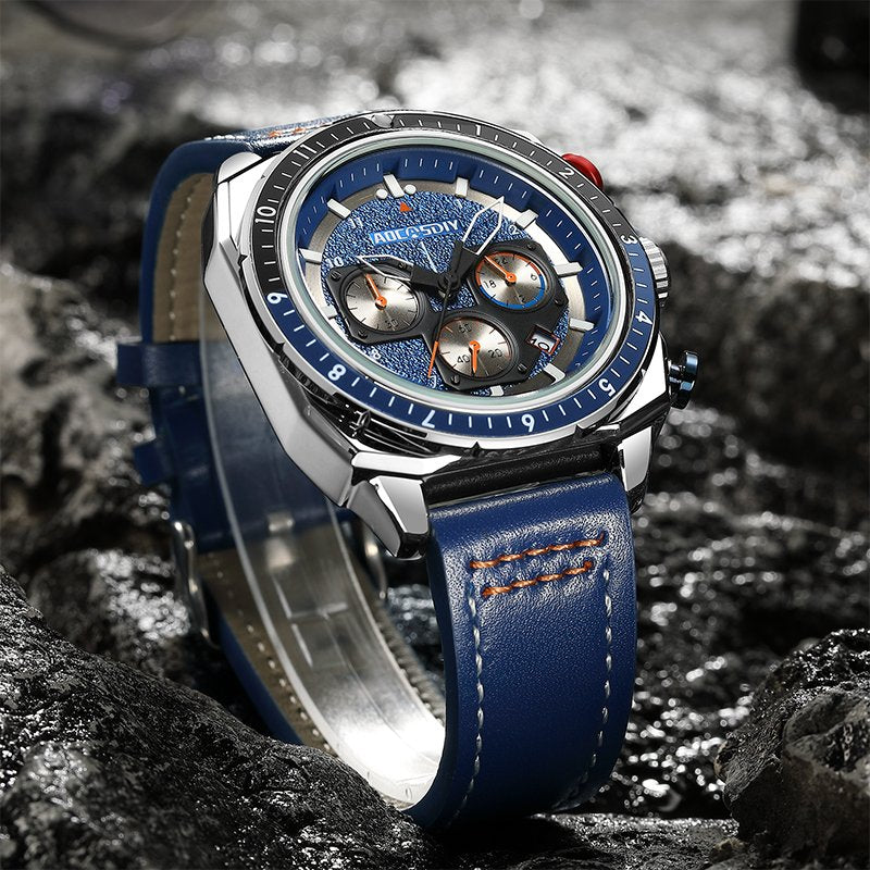 Simon® | Luksus Sport Chronograph Kvarts