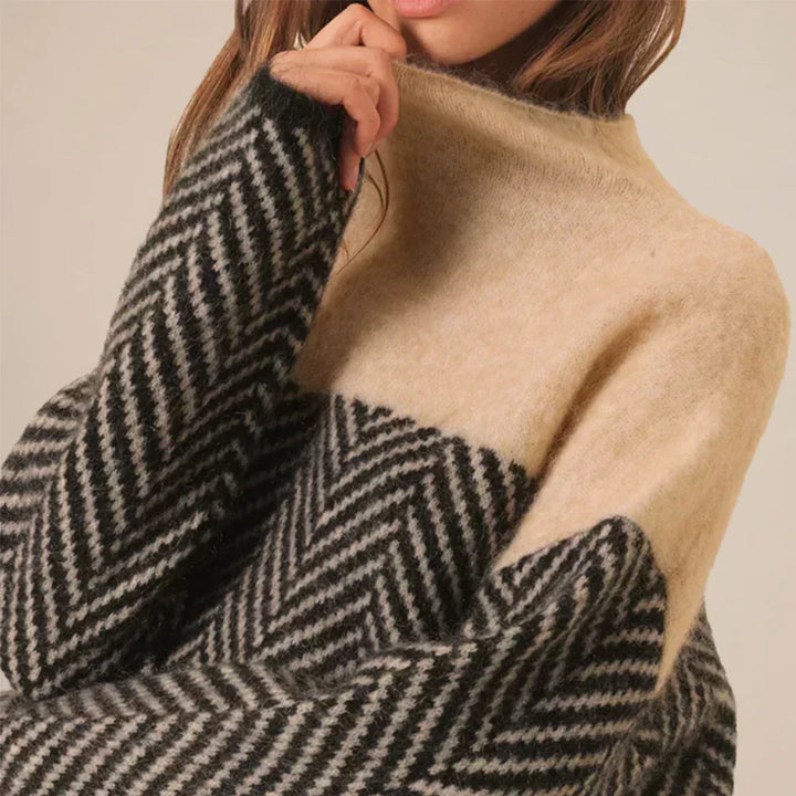 Louisa™ | Rullekrave Sweater