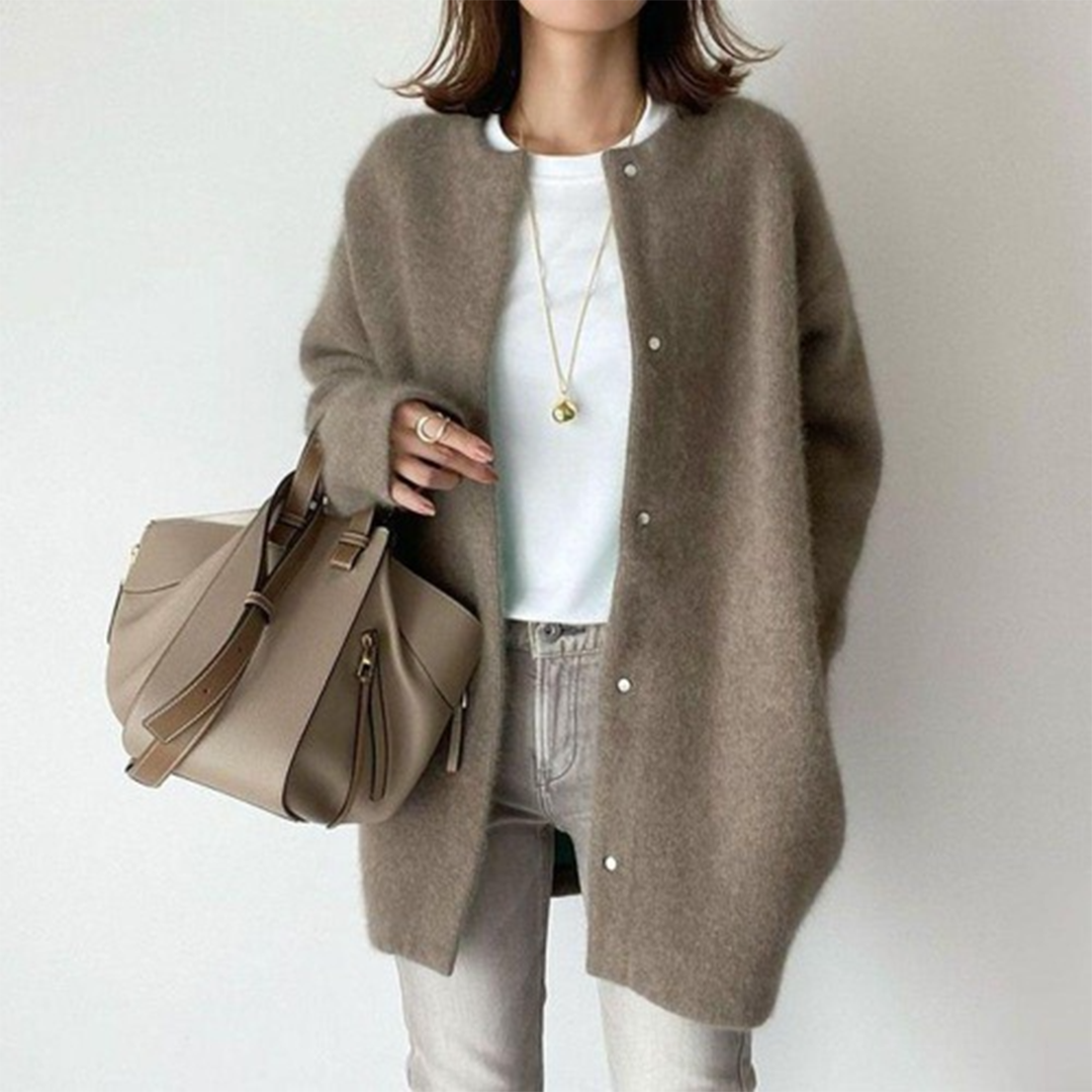 PETRA® | ELEGANT OG AFSLAPPET CARDIGAN
