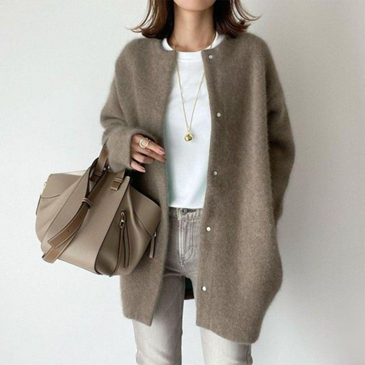 PETRA® | ELEGANT OG AFSLAPPET CARDIGAN