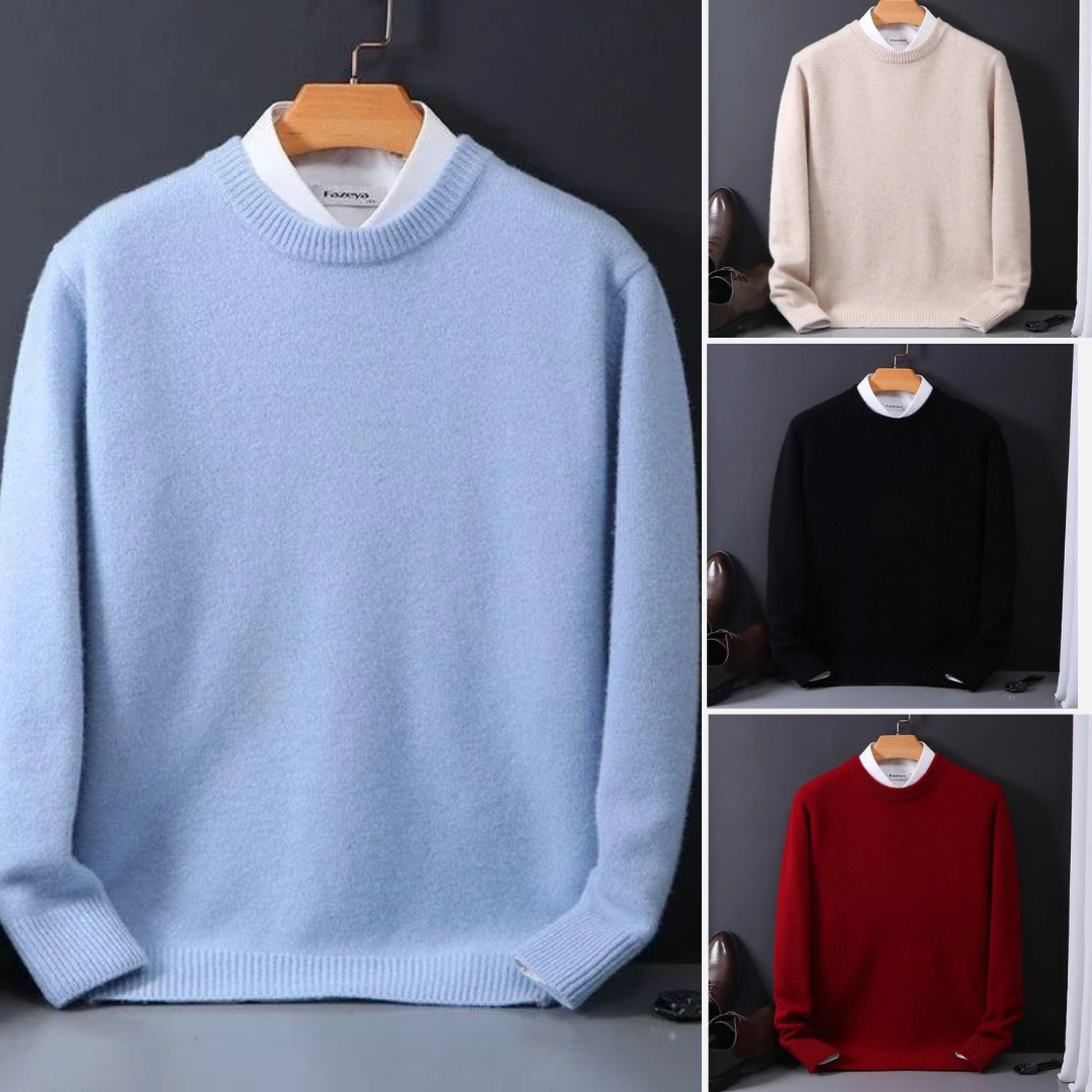 Michael® | Cashmere Rundhals-Pullover