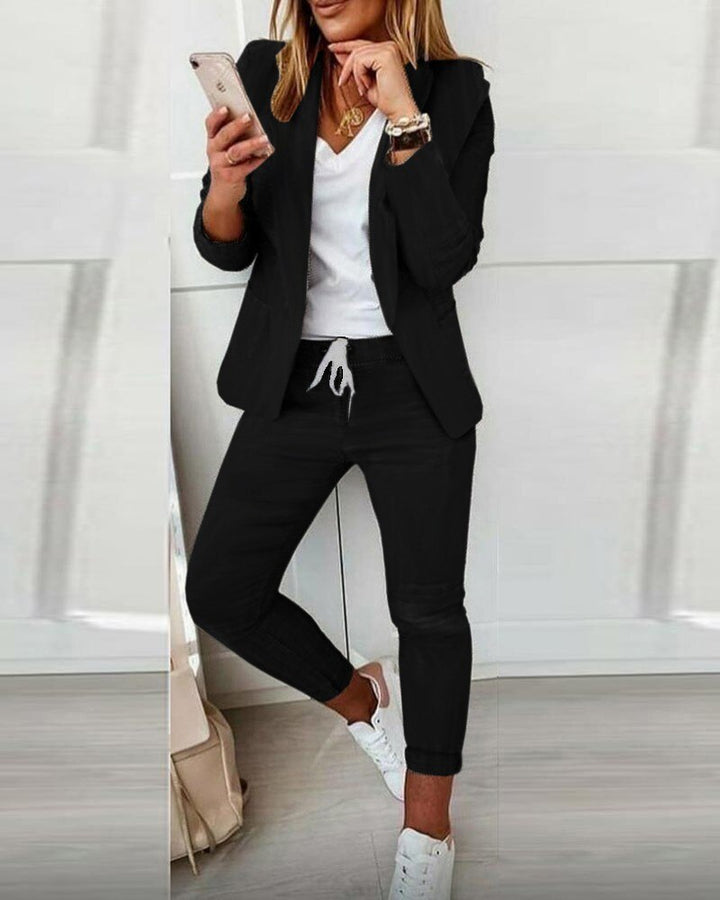 Vibeke® | Elegant Blazer-Sæt