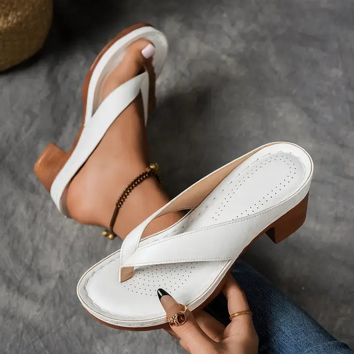 Josefine® | Ultra komfortable sandaler med tyk hæl