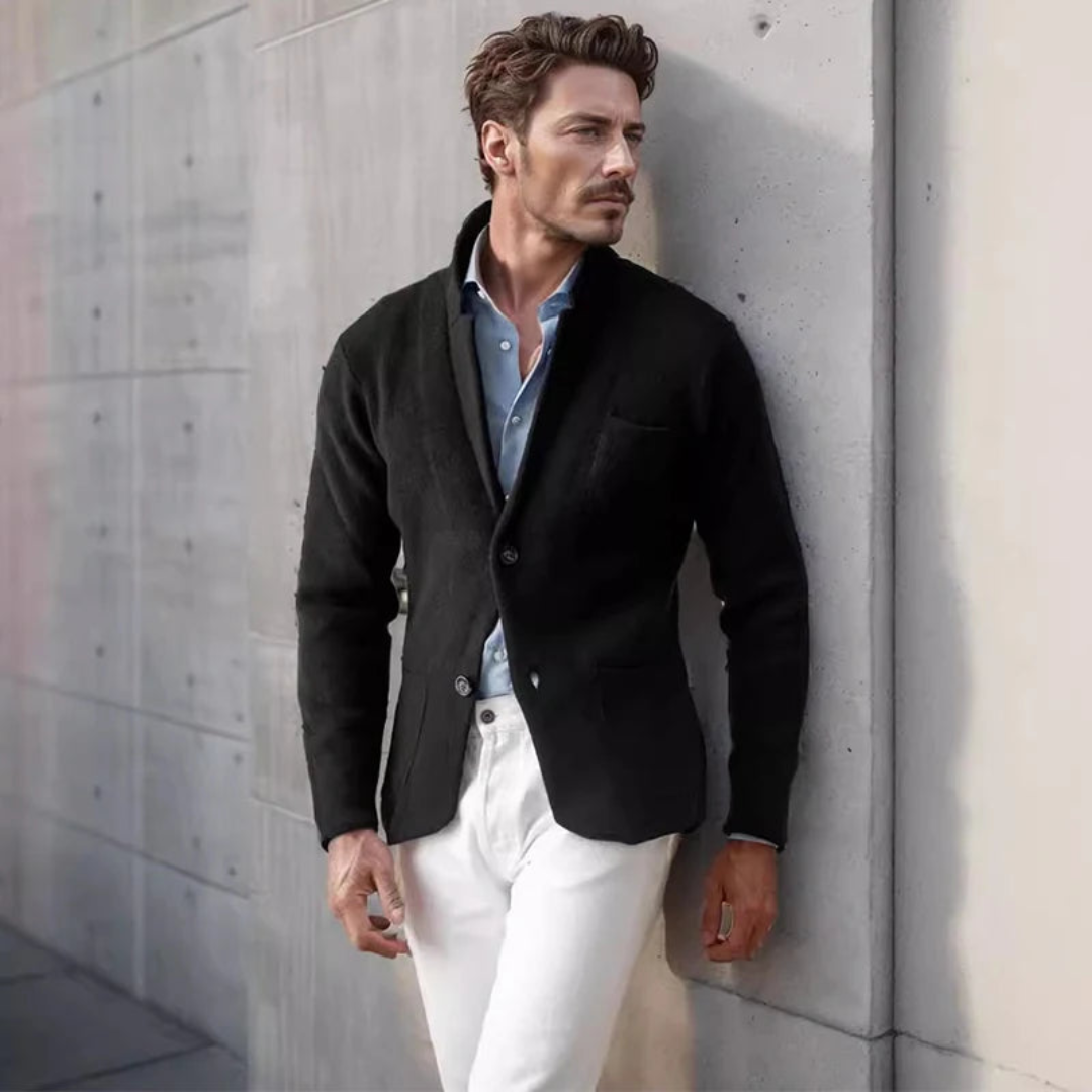 LORENZ® | Elegant Strikjakke