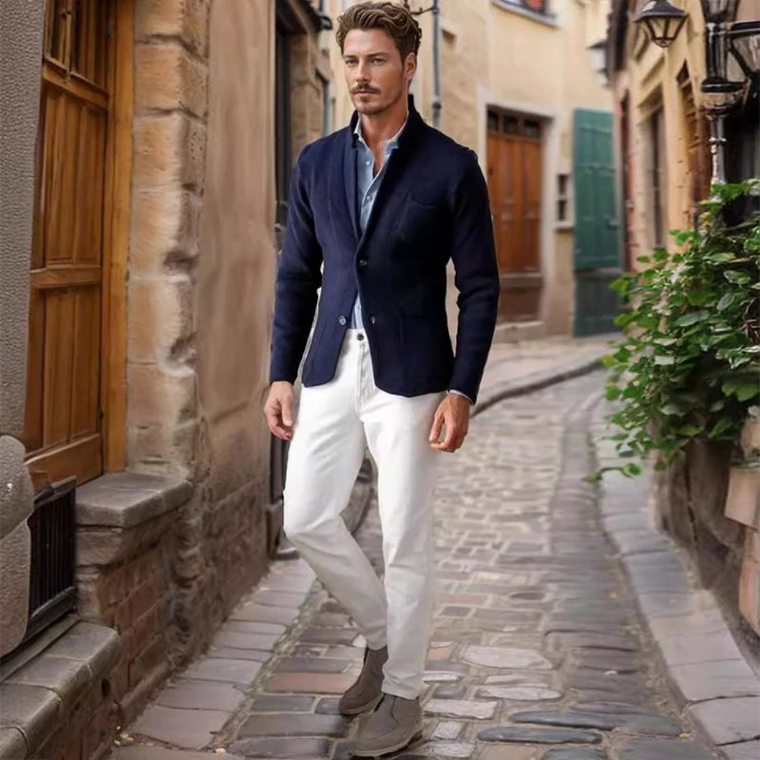 LORENZ® | Elegant Strikjakke