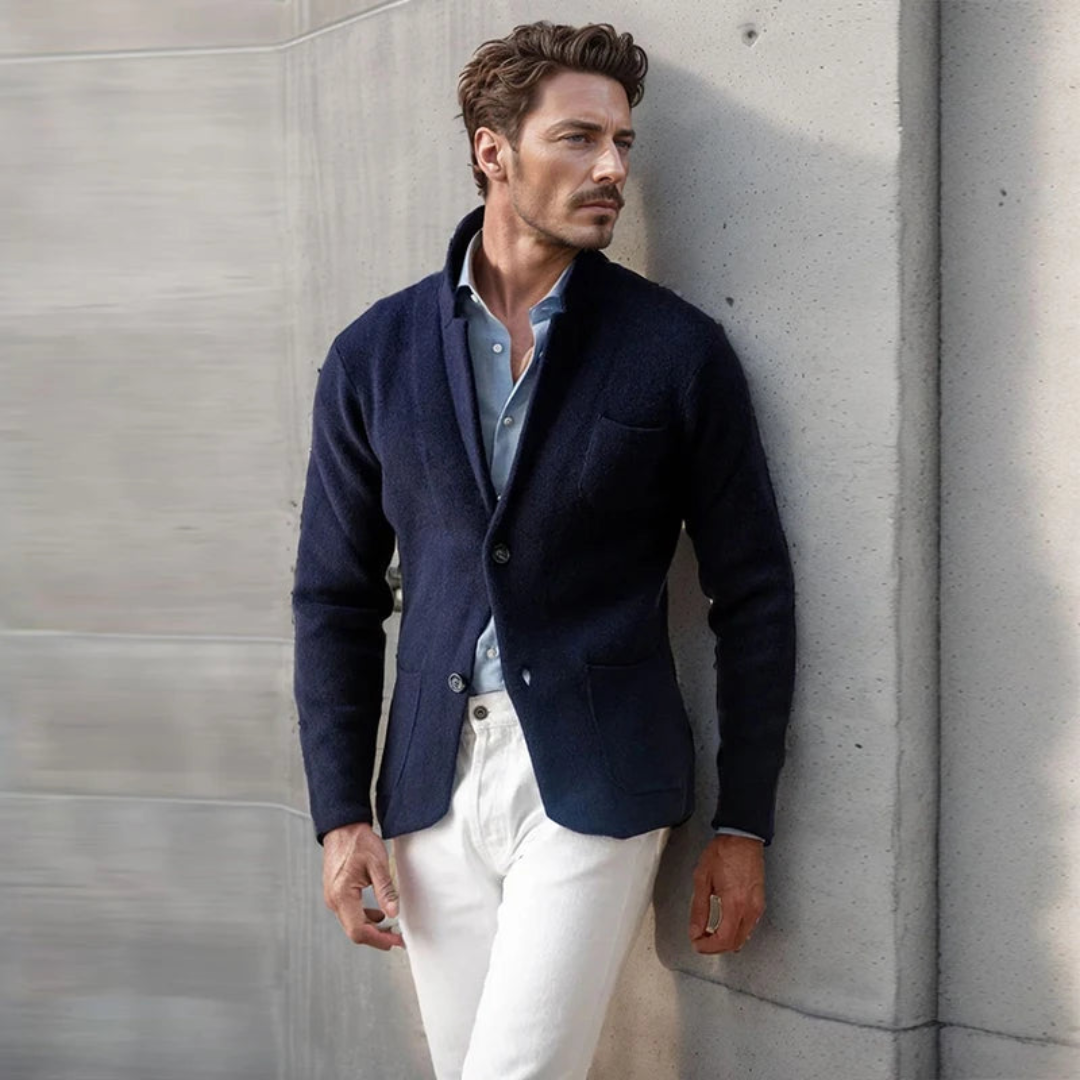LORENZ® | Elegant Strikjakke