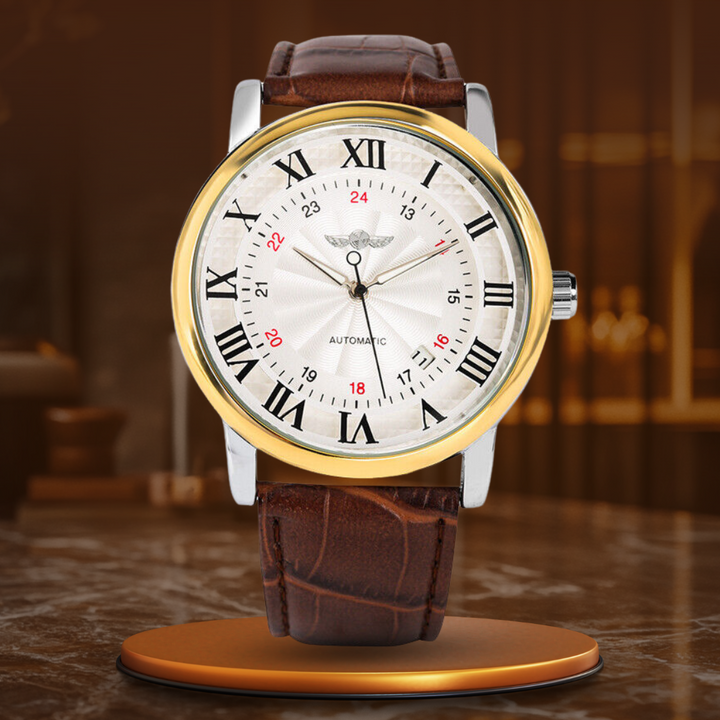 Konstantin® | Mode Luxe Cuir Automatique Complète Montre