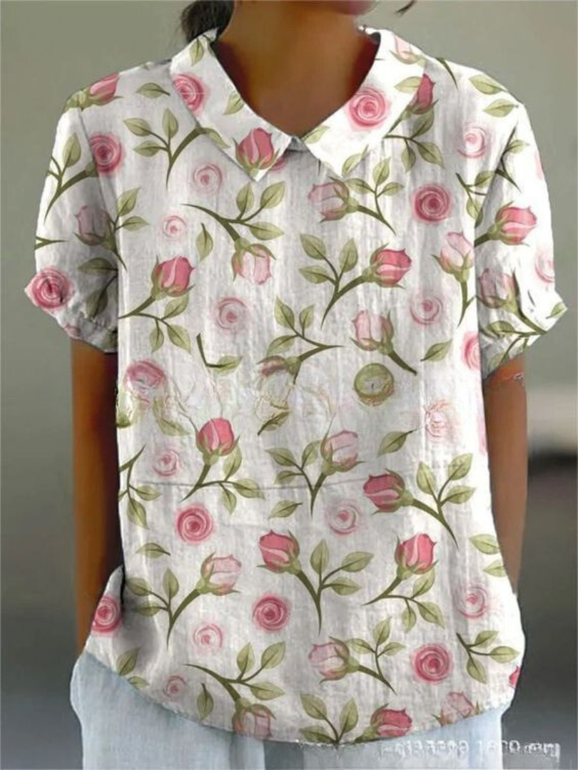 Brynhild® | Blomstret Skjorte