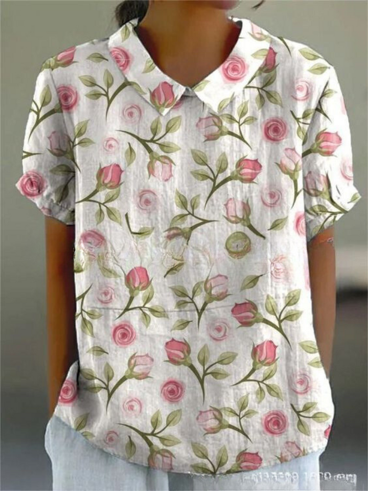 Brynhild® | Blomstret Skjorte
