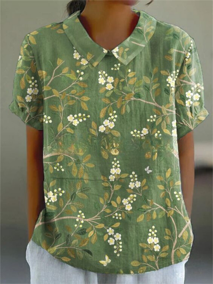 Brynhild® | Blomstret Skjorte