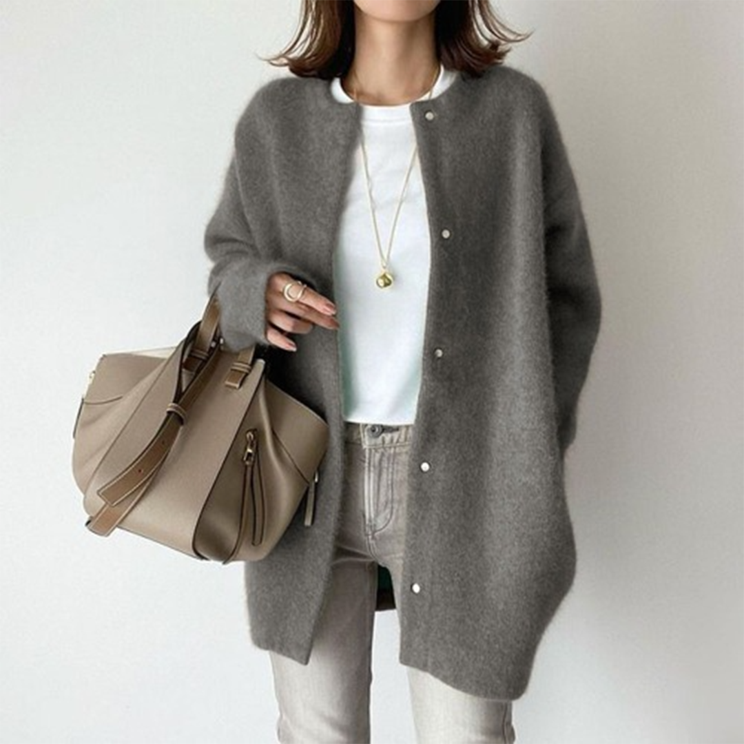 PETRA® | ELEGANT OG AFSLAPPET CARDIGAN