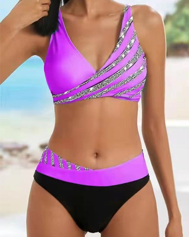 Bente® | Varm bikini med print