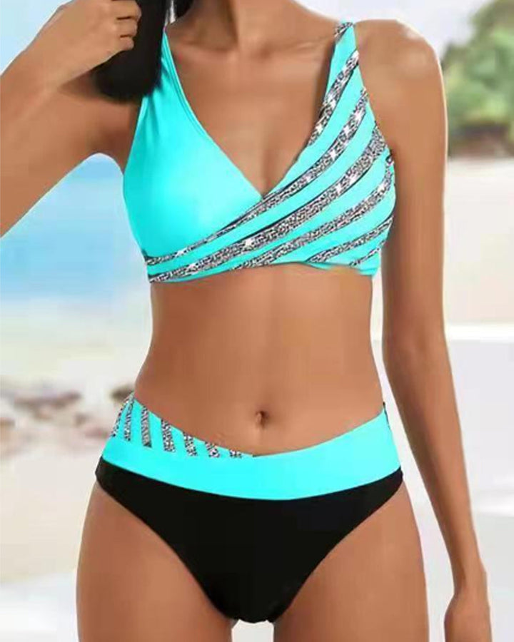 Bente® | Varm bikini med print