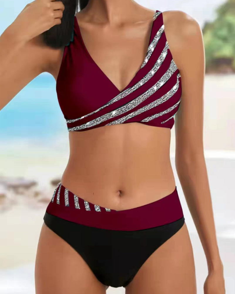 Bente® | Varm bikini med print