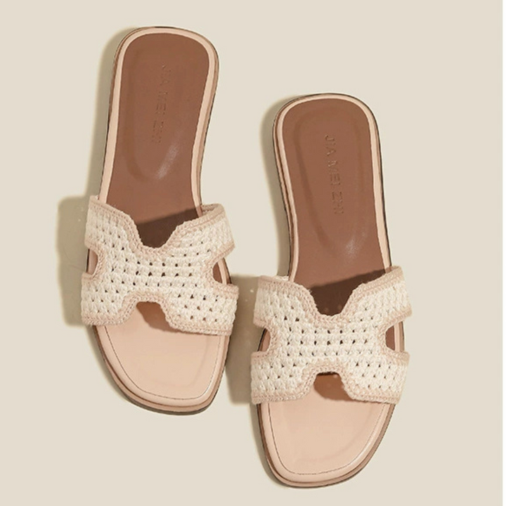 Camille Raphia – Elegante Sandaler
