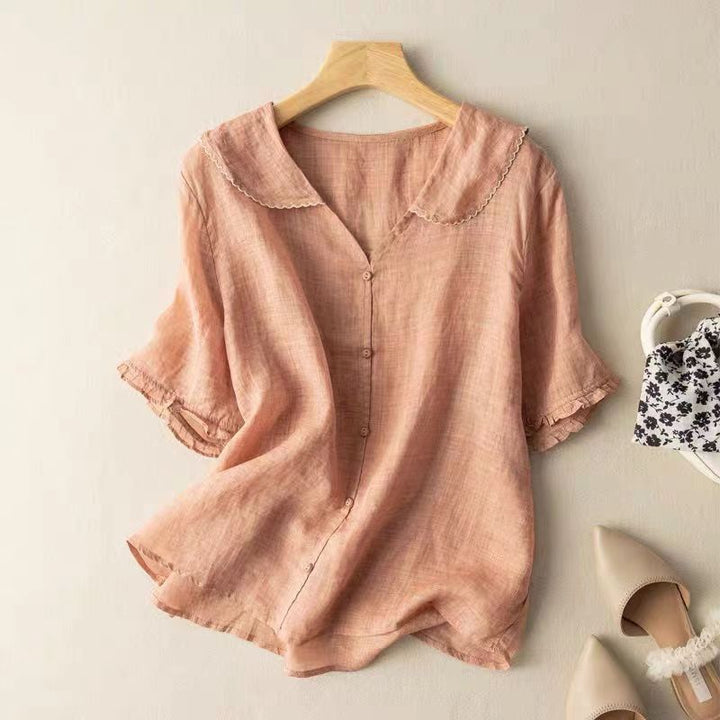 JUNIVA® | LÆRRED BLOUSE