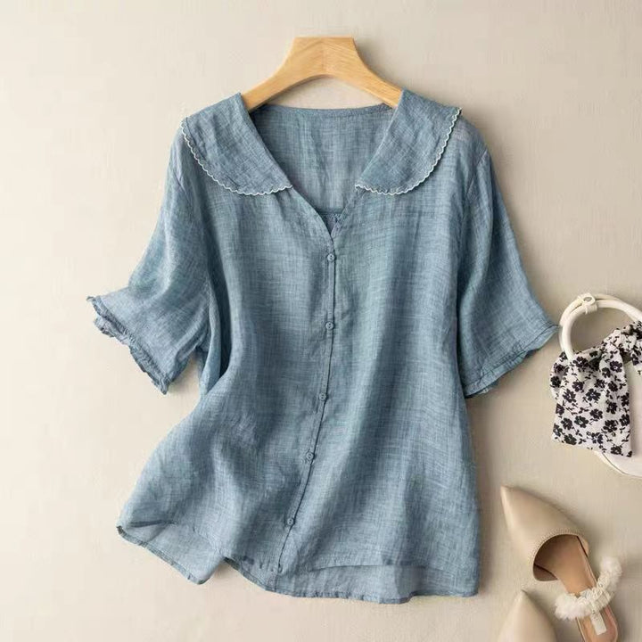 JUNIVA® | LÆRRED BLOUSE