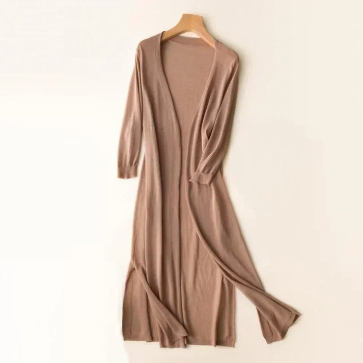 Josefine™ | Lang Åben-Front Cardigan