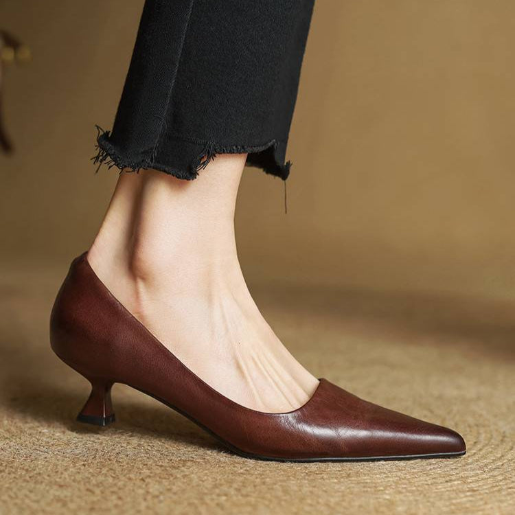 Isabella™ Pumps i ægte læder